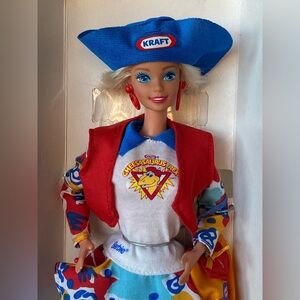Vintage 1992 Mattel KRAFT TREASURES Special Edition Barbie Doll Cheesasaurus Rex